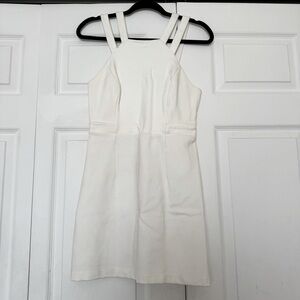 French Connection White Dress Size 6